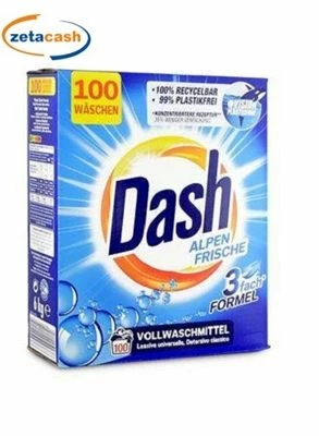 DASH FUSTONE DETERSIVO 100 MISURINI 6 KG FRESCHEZZA ALPINA 1 DASH FUSTONE DETERSIVO 100 MISURINI 6 KG FRESCHEZZA ALPINA