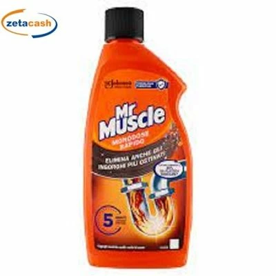 MR MUSCOLO IDRAULICO GEL TUBI E SCARICHI 500ML 1 MR MUSCOLO IDRAULICO GEL TUBI E SCARICHI 500ML
