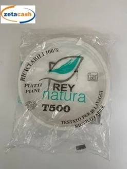 PIATTI PIANI RIUTILIZZALI T500 REY NATURA