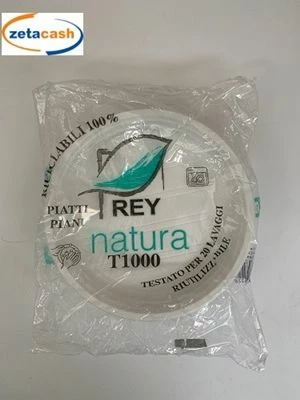 PIATTI PIANI T1000 RIUTILIZZABILI REY NATURA 1 PIATTI PIANI T1000 RIUTILIZZABILI REY NATURA