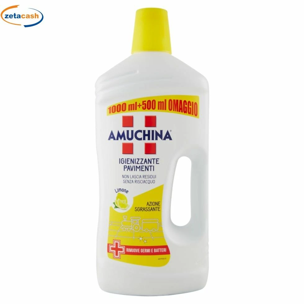 AMUCHINA LAVAPAVIMENTI LIMONE 1500ML 1 AMUCHINA LAVAPAVIMENTI LIMONE 1500ML