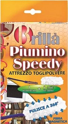 ATTREZZO TOGLIPOLVERE CON 5 PIUMINI