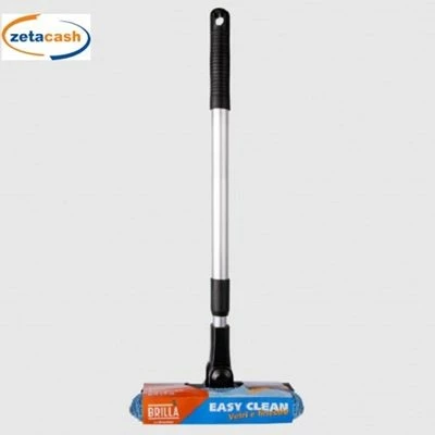 ATTREZZO EASY CLEAN VETRI E FINESTRE CON SPUGNA MICROFIBRA 1 ATTREZZO EASY CLEAN VETRI E FINESTRE CON SPUGNA MICROFIBRA