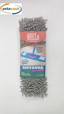 SCOPA GIOVANNA CON MANICO TELESCOPINO E PANNO