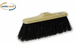 SCOPA INDUSTRIALE MANICO LEGNO NON PIUMATA