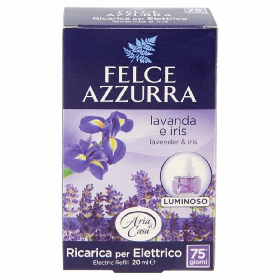 RICARICA PER DIFFUSORE ELETTRICO 20 ML LAVANDA E IRIS 1 RICARICA PER DIFFUSORE ELETTRICO 20 ML LAVANDA E IRIS