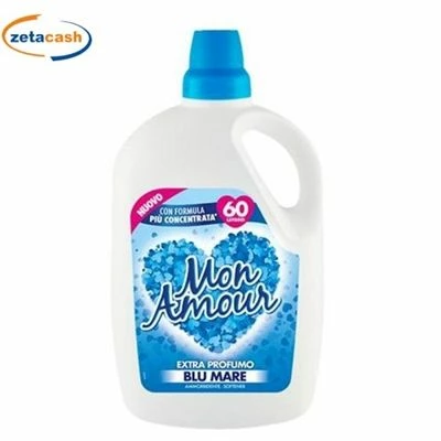 AMMORBIDENTE MON AMOUR BLU MARE 60 LAVAGGI 3LT 1 AMMORBIDENTE MON AMOUR BLU MARE 60 LAVAGGI 3LT