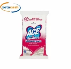 SALVIETTINE IGIENIZZANTI CON ALCOL SENZA CANDEGGINA 40 PZ