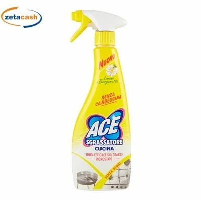 SGRASSATORE CUCINA AL LIMONE E BERGAMOTTO 500 ML ACE 1 SGRASSATORE CUCINA AL LIMONE E BERGAMOTTO 500 ML ACE