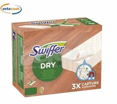 SWIFFER PANNI DRY CATTURAPOLVERE 16 PEZZI 1 SWIFFER PANNI DRY CATTURAPOLVERE 16 PEZZI