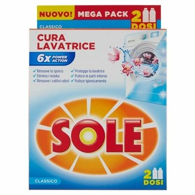 SOLE CURALAVATRICE 2PZ 250ML 1 SOLE CURALAVATRICE 2PZ 250ML