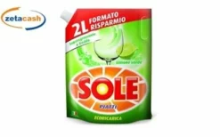 SOLE PIATTI 2 LITRI LIMONE VERDE ECORICARICA