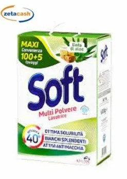 SOFT MULTIPOLVERE LAVATRICE 105 MISURINI 5 KG