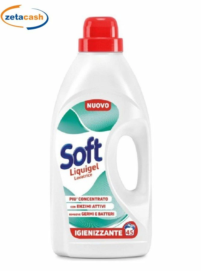DETERSIVO LIQUIDO IGIENIZZANTE SOFT 2250 ML 1 DETERSIVO LIQUIDO IGIENIZZANTE SOFT 2250 ML