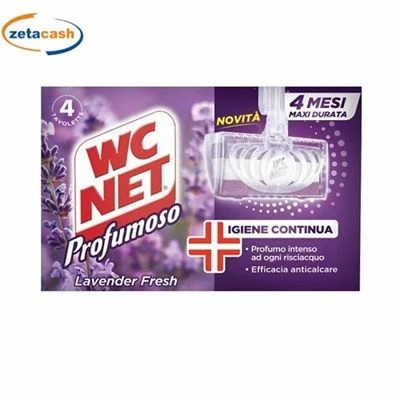 WC NET TAVOLETTA LAVANDA 4 PEZZI 1 WC NET TAVOLETTA LAVANDA 4 PEZZI