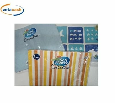 TOVAGLIETTE CARTA CONF 100 PEZZI 30X40 ASS 1 TOVAGLIETTE CARTA CONF 100 PEZZI 30X40 ASS