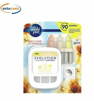 AMBIPUR 3 VOLUTION LENOR ORO E FIORI VANIGLIA 20ML 90 GIORNI 1 AMBIPUR 3 VOLUTION LENOR ORO E FIORI VANIGLIA 20ML 90 GIORNI