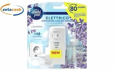 AMBIPUR ELETTRICO BASE CON RICARICA LENOR LAVANDA 1 AMBIPUR ELETTRICO BASE CON RICARICA LENOR LAVANDA