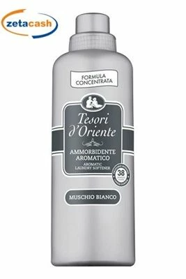 AMMORBIDENTE AROMATICO TESORI D ORIENTE 760ML MUSCHIO BIANCO 1 AMMORBIDENTE AROMATICO TESORI D ORIENTE 760ML MUSCHIO BIANCO