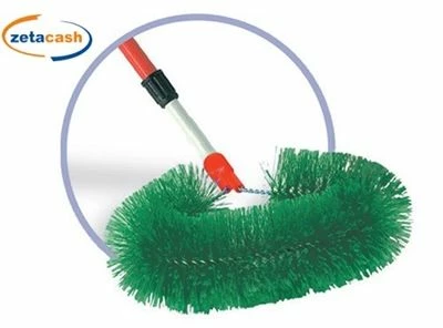 RAGNATOIO OVALE CON MANICO ROSSO ALLUNGABILE 1 RAGNATOIO OVALE CON MANICO ROSSO ALLUNGABILE