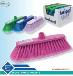 SCOPA ANTONELLA COLORATA 32 X 9 CM