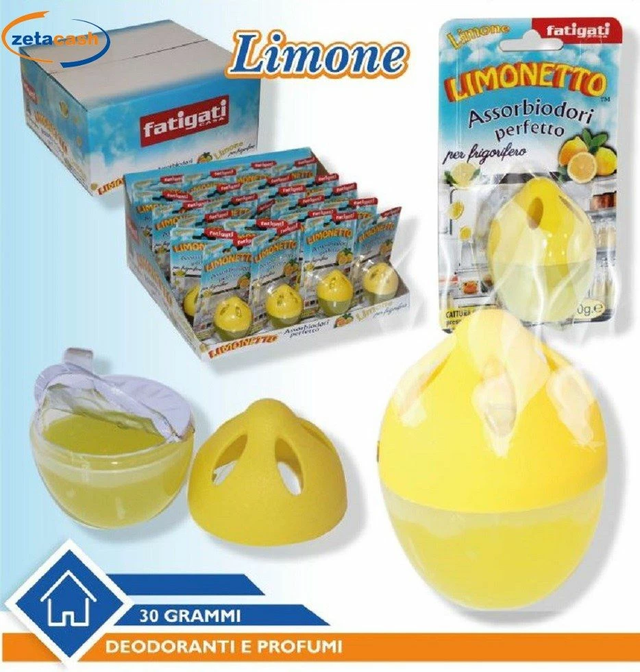 ASSORBIODORI PER FRIGO LIMONETTO 1 ASSORBIODORI PER FRIGO LIMONETTO