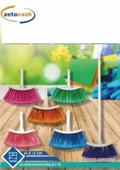 SCOPA BABY 17 CM COLORI ASSORTITI