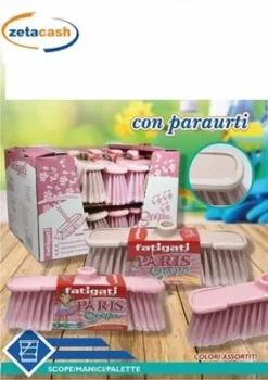 SCOPA CON PARACOLPI PARIS COLORI ASSORTITI