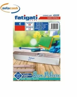 MANICO IN METALLO ROSA POLVERE CM 130