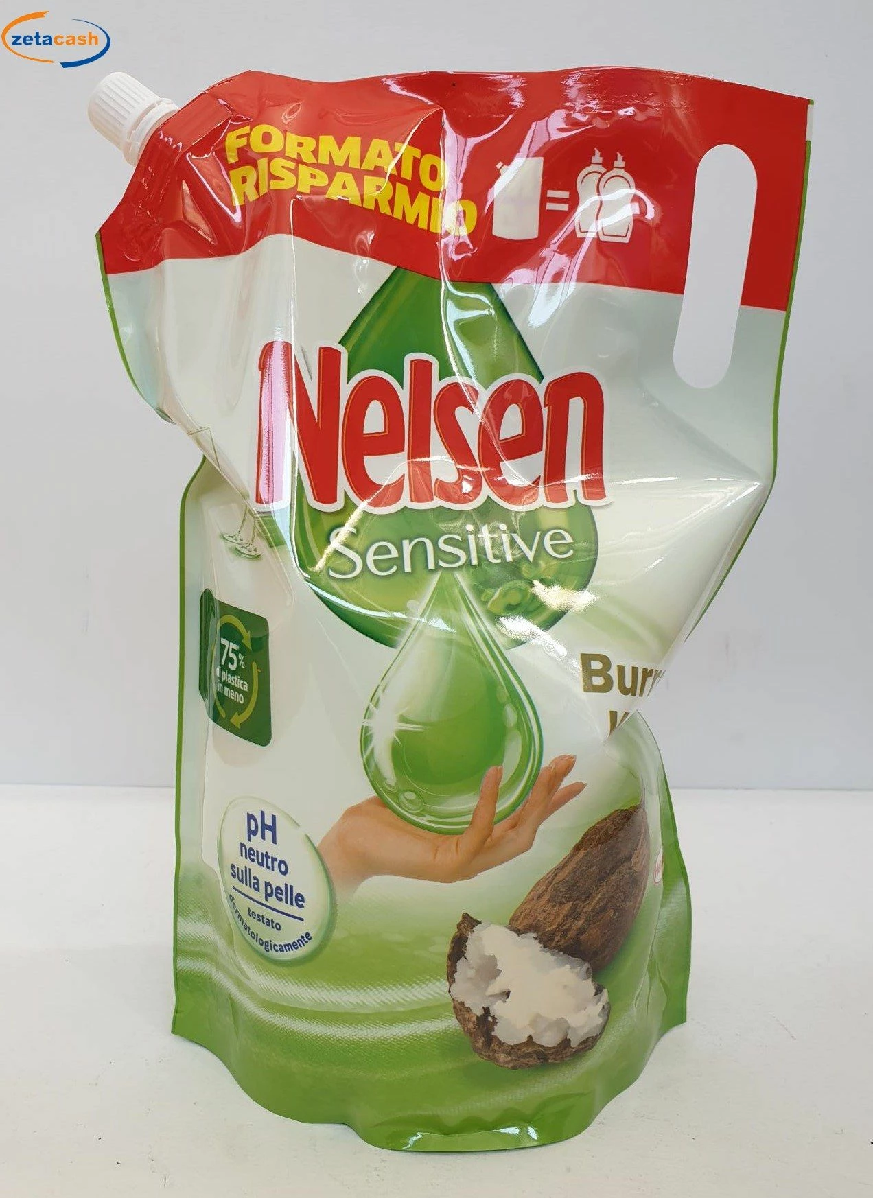 NELSEN PIATTI ECO BUSTA 1.8LT KARITE' 1 NELSEN PIATTI ECO BUSTA 1.8LT KARITE'