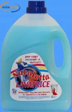 NUVOLETTA LAVATRICE DETERSIVO 3LT CAPI COLORATI 33 LAVAGGI