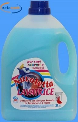 NUVOLETTA LAVATRICE DETERSIVO 3LT CAPI COLORATI 33 LAVAGGI 1 NUVOLETTA LAVATRICE DETERSIVO 3LT CAPI COLORATI 33 LAVAGGI