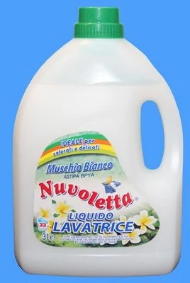 DETERSIVO NUVOLETTA LAVATRICE AL MUSCHIO BIANCO 3LT 1 DETERSIVO NUVOLETTA LAVATRICE AL MUSCHIO BIANCO 3LT