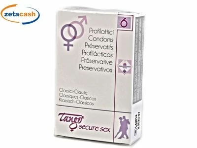 PRESERVATIVI TANGO 6 PEZZI CLASSICI 1 PRESERVATIVI TANGO 6 PEZZI CLASSICI