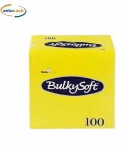 CONF. 100 TOVAGLIOLI 2 VELI CM.24 GIALLO BULKY SOFT