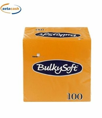 CONF. 100 TOVAGLIOLI 2 VELI CM.24 ARANCIO BULKY SOFT 1 CONF. 100 TOVAGLIOLI 2 VELI CM.24 ARANCIO BULKY SOFT