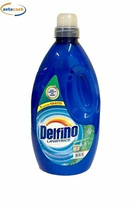 DETERSIVO LAVATRICE IGIENIZZANTE 1750 ML DELFINO 1 DETERSIVO LAVATRICE IGIENIZZANTE 1750 ML DELFINO