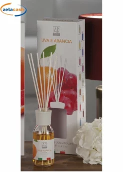 PROFUMATORE 125ml CON MIDOLLINI UVA E ARANCIA