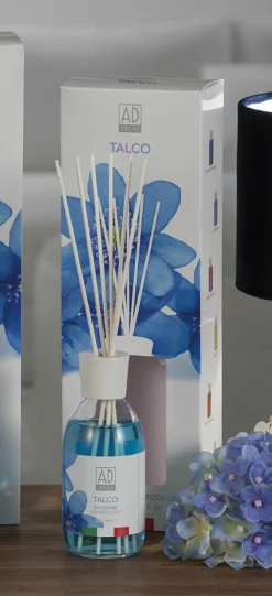 DIFFUSORE DI FRAGRANZA AL TALCO 250 ML CON MIDOLLINI