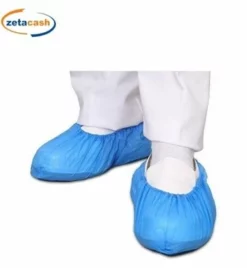 COPRISCARPE IN POLITENE AZZURRO 100 PEZZI