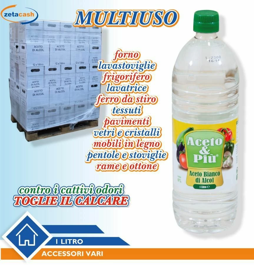 ACETO BIANCO DI ALCOOL 1 LITRO 1 ACETO BIANCO DI ALCOOL 1 LITRO
