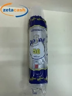 BICCHIERI IN PLASTICA 50 PEZZI 300CC