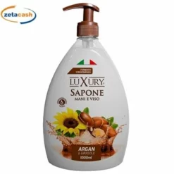 LUXURI SAPONE MANI ARGAN E GIRASOLE 1000 ML