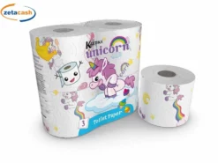 CARTA IGIENICA UNICORNO 4 ROTOLI