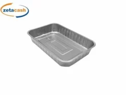 VASCHETTA ALLUMINIO 2 PEZZI 6 PORZIONI SMOOTH WALL