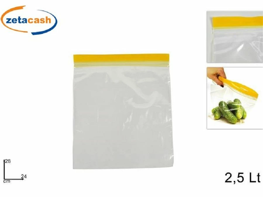 SACCHETTI ERMETICI 8 PEZZI PER ALIMENTI 1 SACCHETTI ERMETICI 8 PEZZI PER ALIMENTI