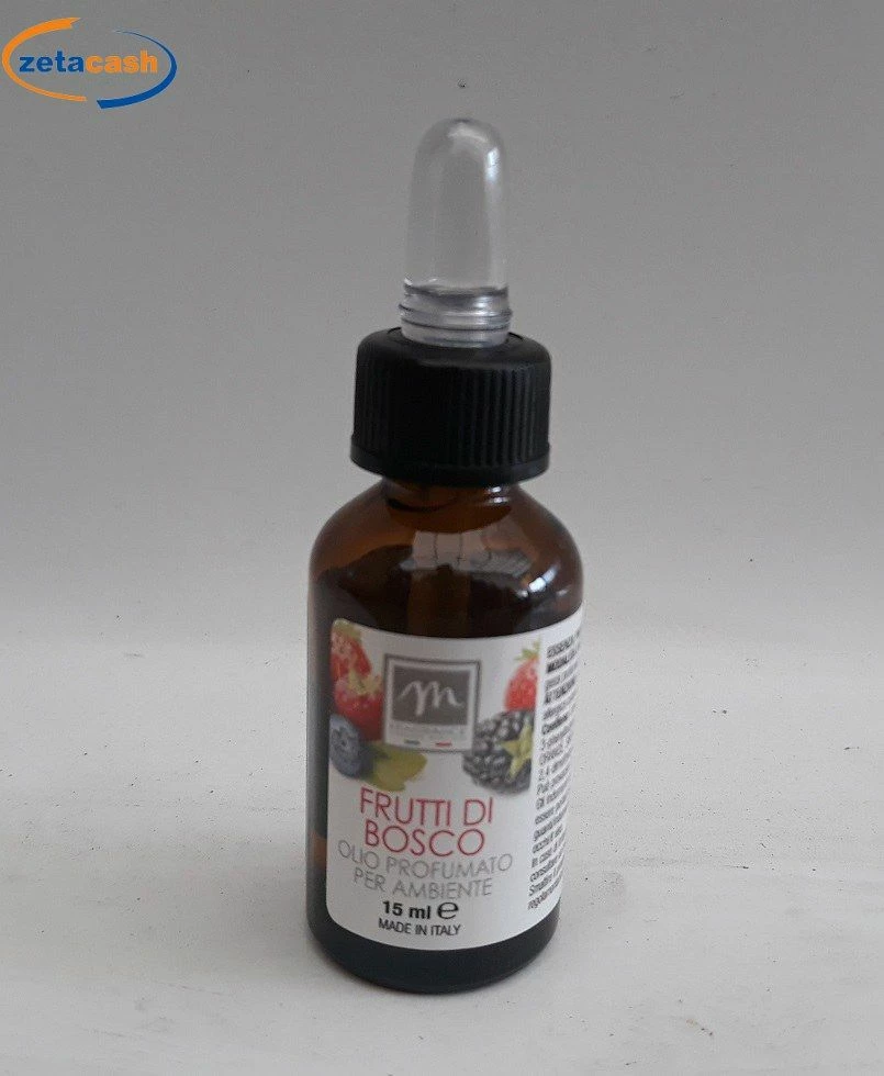 OLIO ESSENZIALE FRUTTI DI BOSCO PROFUMATO PER AMBIENTE 15 ML 1 OLIO ESSENZIALE FRUTTI DI BOSCO PROFUMATO PER AMBIENTE 15 ML