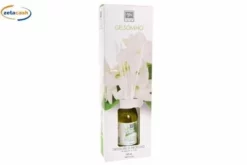 DIFFUSORE DI ESSENZA AL GELSOMINO CON BACCHETTI 125 ML