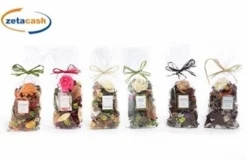 POTPOURRY PROFUMATO IN SACCHETTO TRASPARENTE