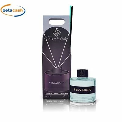 PROFUMATORE AMBIENTE BASTONCINI SELVAGGIO 120ML 1 PROFUMATORE AMBIENTE BASTONCINI SELVAGGIO 120ML